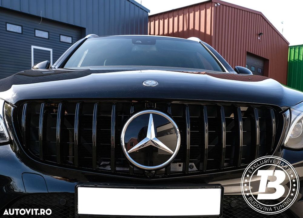 Grila compatibila cu Mercedes GLC X253 C253 GT-R Design - 5
