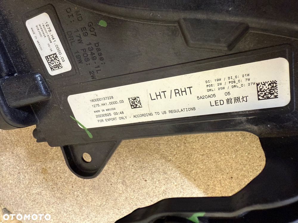 LAMPA LEWA FULL LED BMW X7 G07 LIFT LCI 5A20A05 - 14