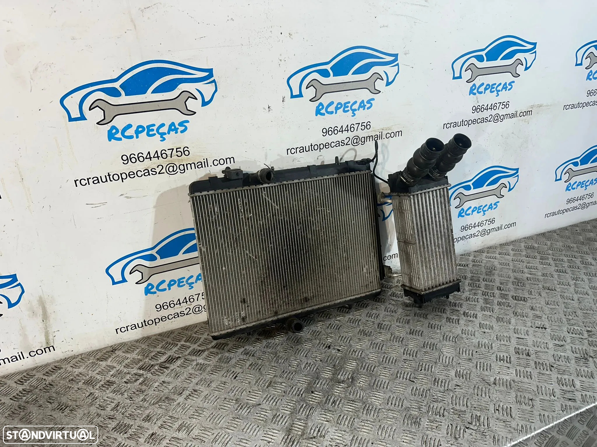 .Radiadores Ventilador Ar Condicionado IC Intercooler PSA Peugeot 3008 2008 - 2016 - 7