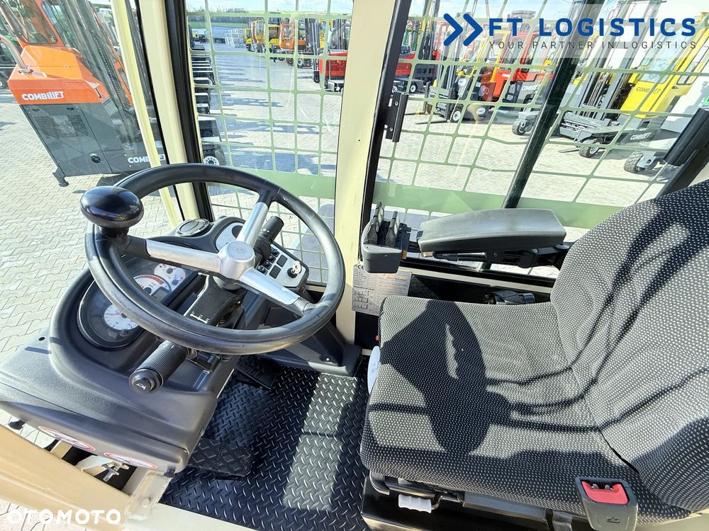 Hubtex WÓZEK BOCZNY | HUBTEX S50D | DIESEL | TRIPLEX 6300MM | PLATFORMA 1600MM | POZYCJONER WIDEŁ | WOLNY SKOK | REGULOWANA WIDŁA | STAN IDEALNY | Szeroka oferta wózków czterokierunkowych i bocznych, dopasowanych do różnorodnych potrzeb i zastosowań - 15