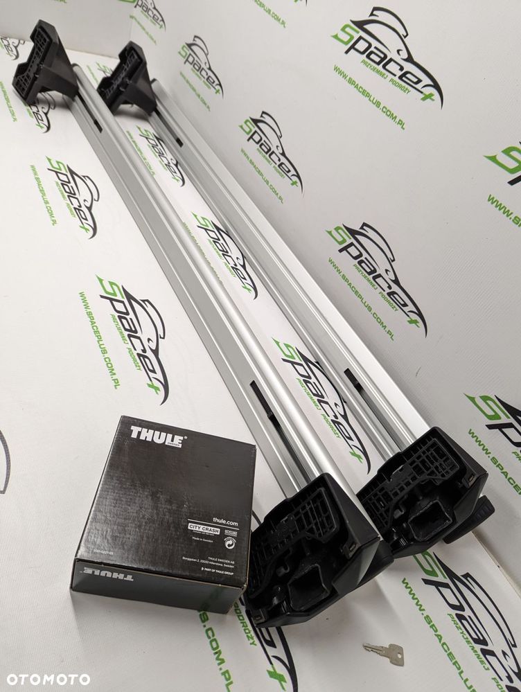 Bagażnik dachowy Thule: belki 960 + Stopy 7105 + kit - 7