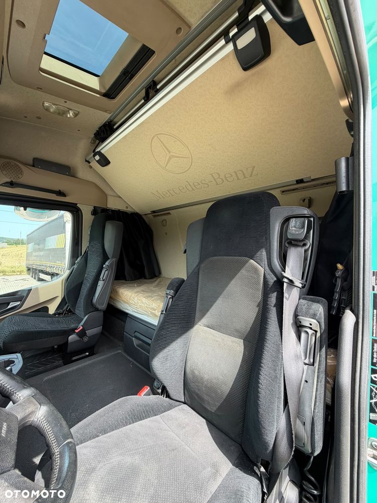 Mercedes-Benz ACTROS 1845 / FIRANKA / WINDA / 18 EUROPALET / ALUSY / 8 000 KG ŁADOWNOŚCI / 2018 ROK / SPROWADZONY / AUTOMAT / SYPIALKA / EURO 6 - 21