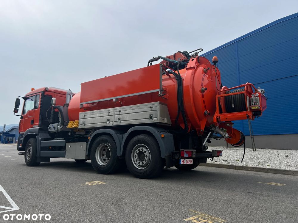 MAN TGA 6x2 WUKO/ samochód specjalistyczny do czyszczenia kanalizacji poj. 10,5 m3 Kaiser, sprzedaz, wynajem, serwis gwarancja - 3