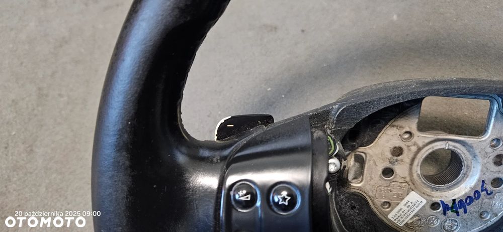 Kierownica skórzana multifunkcyjna łopatki VW Passat B6 2007r 3C0419091 - 8