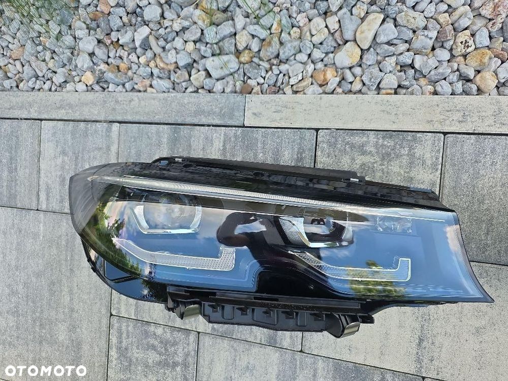 BMW 3 G20 G21 Lampy przód Full Led Adaptive 950090901 5A251A801 Shadow Line - 10