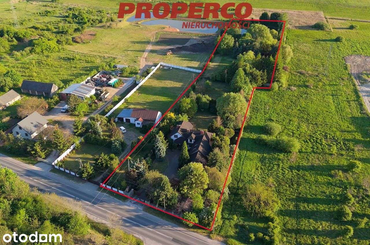 Dom wolnostojący 260 m2, działka 11902m2, Brzeziny - Pełny obrazek: 2/20