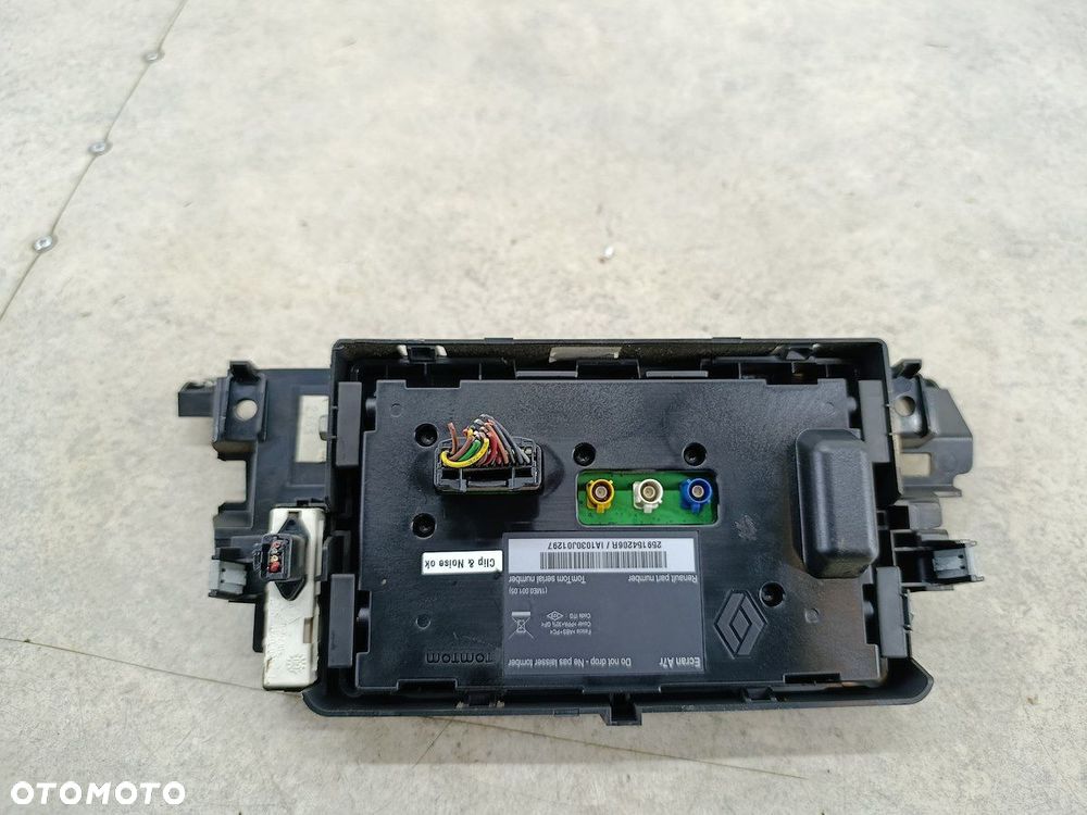 WYŚWIETLACZ RADIA RENAULT LAGUNA III 259154206R TOMTOM - 5