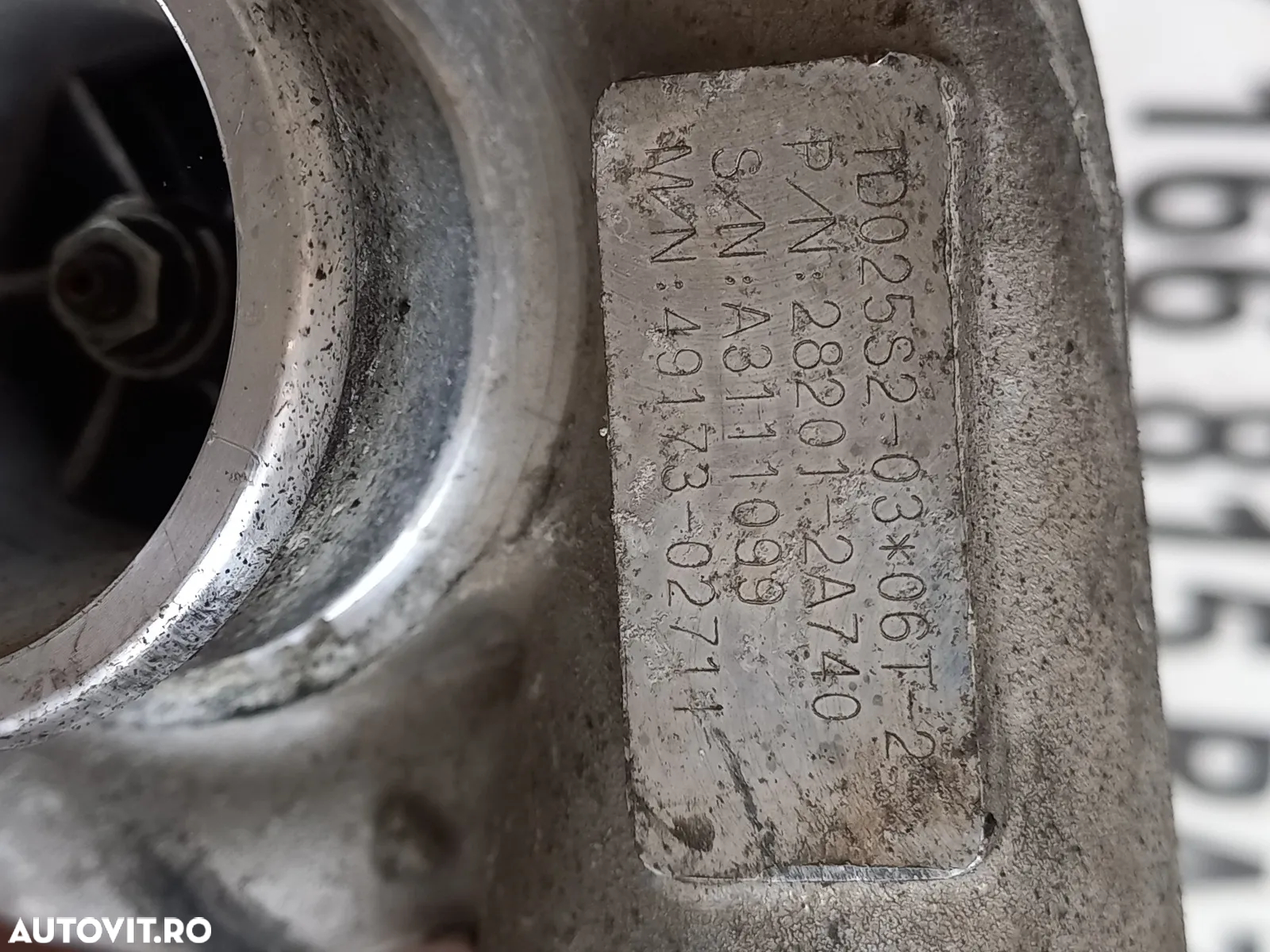 Turbo Turbina Hyundai I20 IX20 I30 Kia Ceed Kia Venga Rio 1.4 Crdi Euro 5 Motor D4FC Testat Cu Gara - 7