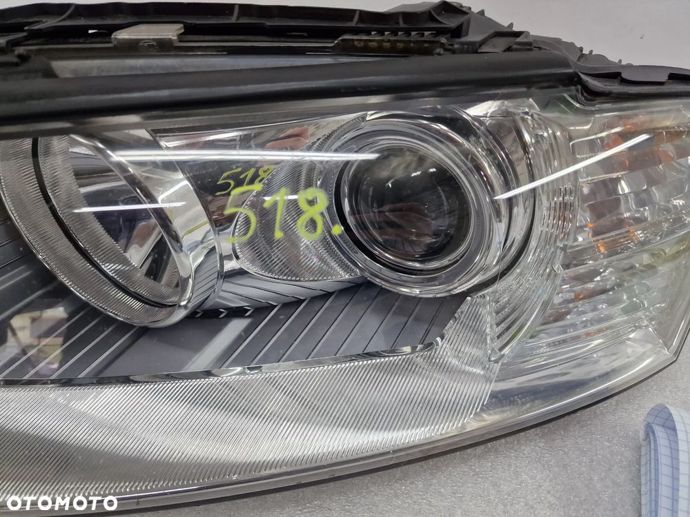 AUDI A8 D3 / D3 LIFT 02-08 LEWA ZWYKŁA LAMPA PRZEDNIA PRZÓD SOCZEWKA , NR AUKCJI LA518 - 5