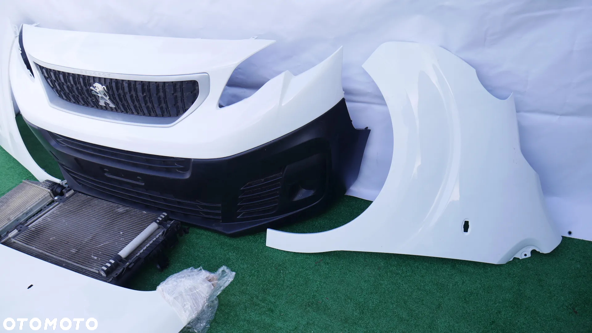 PEUGEOT EXPERT 3 III MASKA BOTNIKI LAMPY ZDERZAK BELKA DOLNA BELKA ZDERZAKA CHŁODNICE PAS PRZEDNI - 7