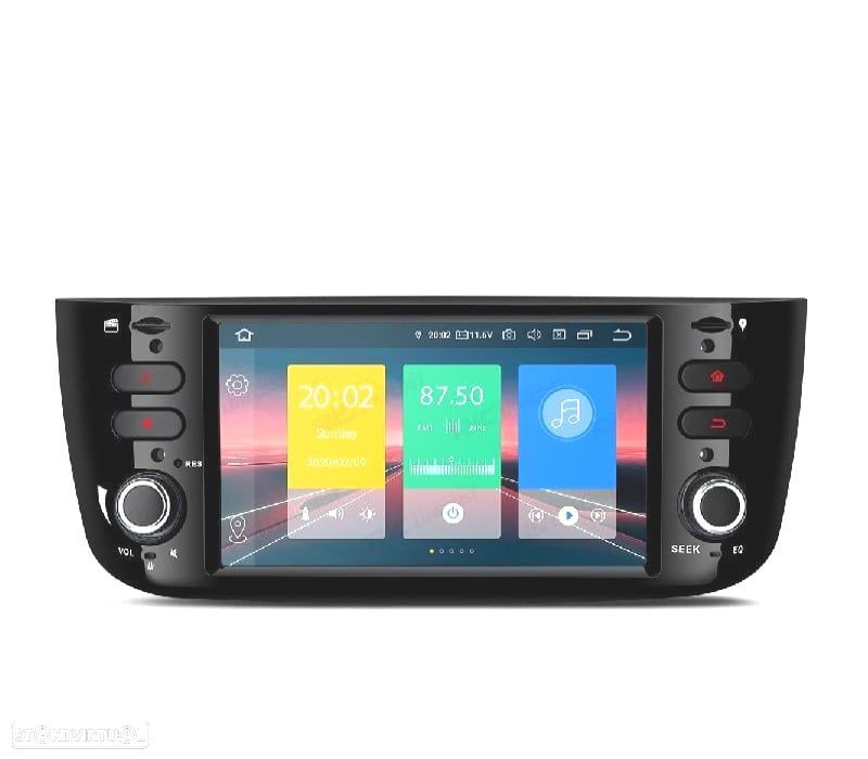 AUTO RADIO GPS ANDROID 11 PARA FIAT PUNTO LINEA - 3