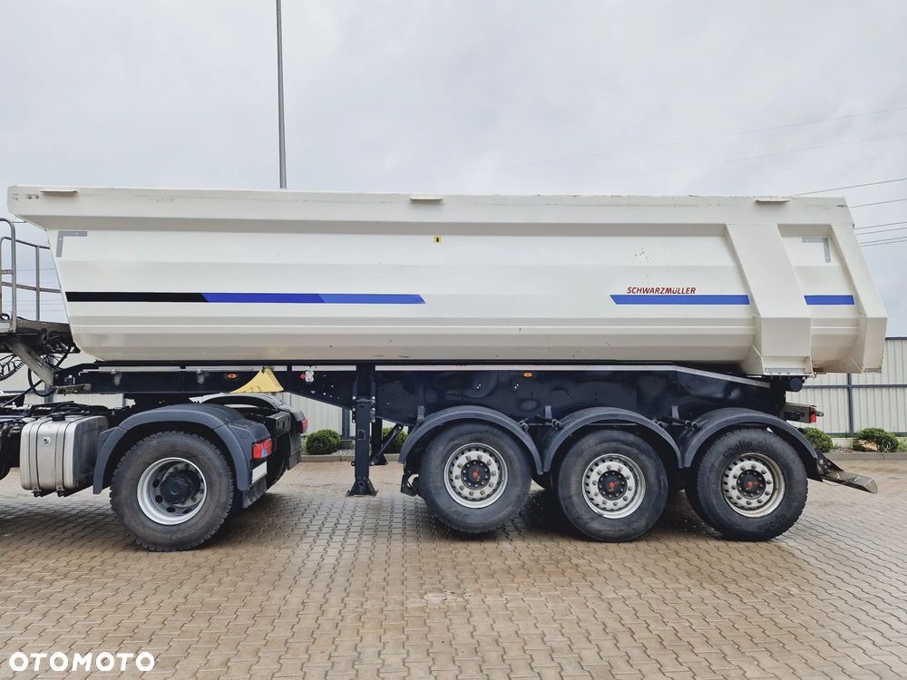 Schwarzmuller K3A * wywrotka stalowa * 27m3 * pod ciągnik 4x4 * siodło 1 380 mm * - 6