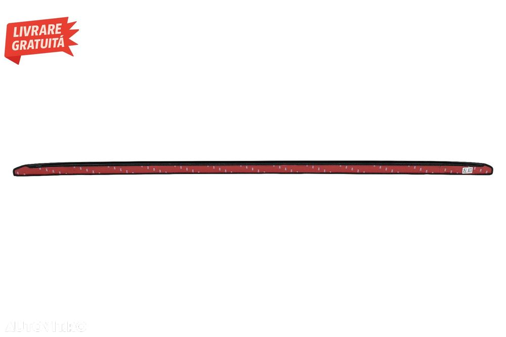 Bare Verticale Decorative Porsche Macan (2014-2023) Negru Lucios- livrare gratuita - 4