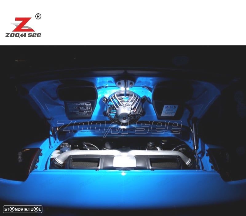 KIT COMPLETO 20 LAMPADAS LED INTERIOR PARA PORSCHE 911 997 CARRERA TURBO 05-11 - 5
