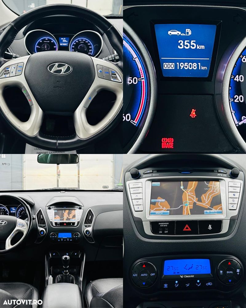 Hyundai ix35 1.7 CRDI 2WD blue Finale Gold - 8