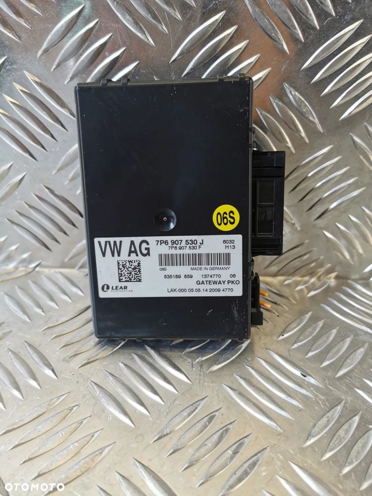 VW TOUAREG II 7P 10-18R STEROWNIK MODUŁ GATEWAY 7P6907530J 7P6907530 J - 1