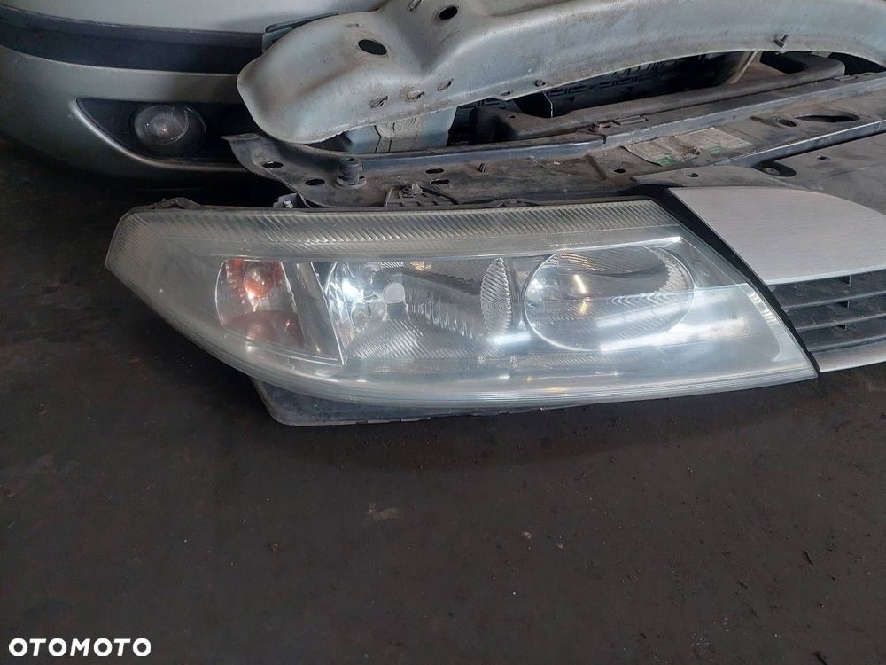 KOMPLETNY PRZÓD MASKA ZDERZAK LAMPA BŁOTNIK RENAULT LAGUNA II NV190 - 9