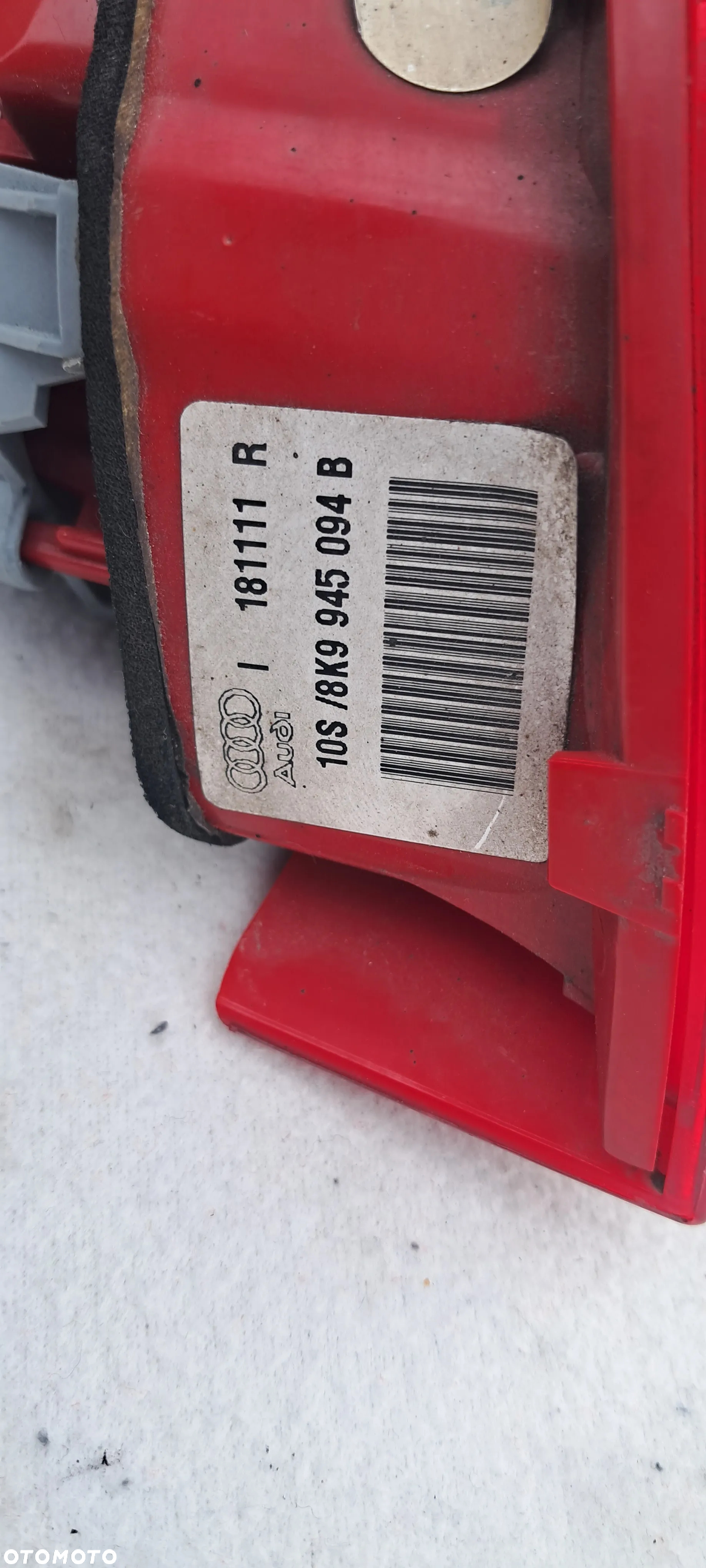 Lampa Lampa Tył Tylna w Klapę Prawa LED Audi A4 B8 Kombi Avant - 5