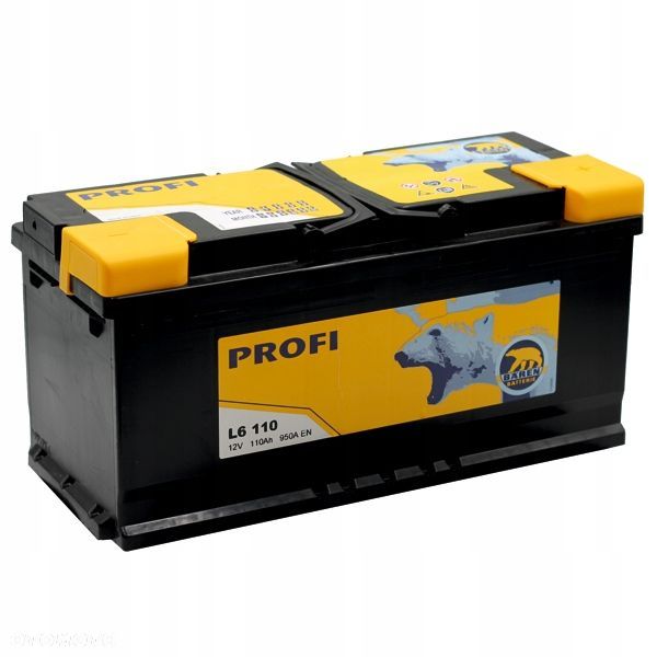 Akumulator Baren Blu Polar 12V 110Ah 950A EN P - 1