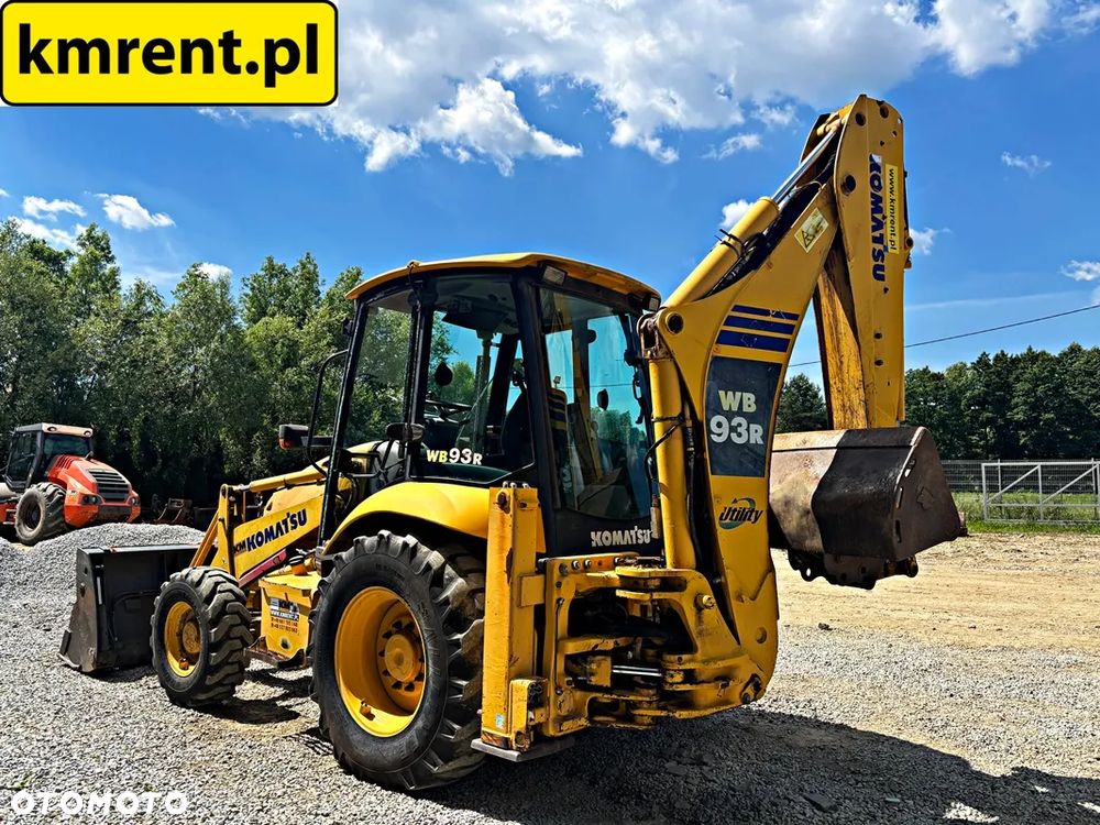 Komatsu WB93R KOPARKO-ŁADOWARKA 2008R. MTH:3807! | JCB 3CX CAT 432 428 CASE 580 590 NEW HOLLAND 110 115 VOLVO BL 71 - 16