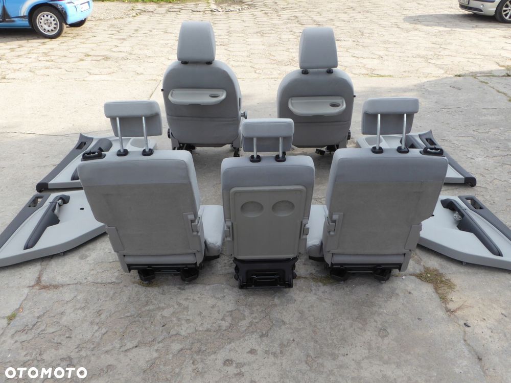 fotele tapicerka kanapa przód tył boczki lewy prawy FORD FOCUS C-MAX MK1 EU - 6