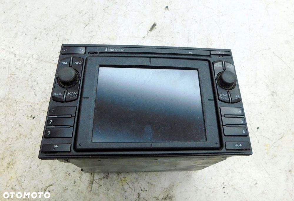 SKODA SUPER B I 04r RADIO Z NAWIGACJĄ SKODAAUTO 1U0035191B - 7