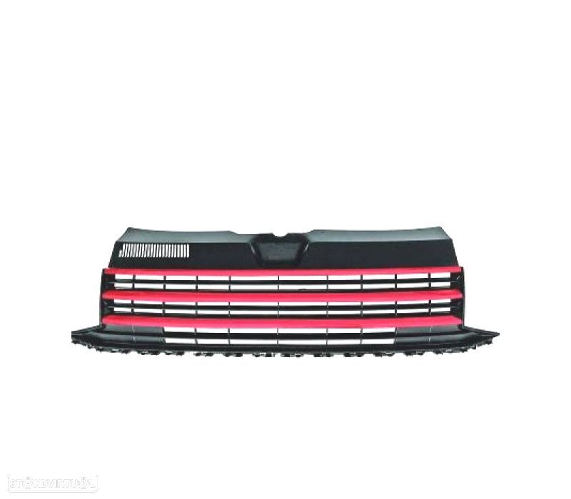 GRELHA FRONTAL VOLKSWAGEN VW T6 MULTIVAN CARAVELLE 15-19 LOOK SPORT - 4