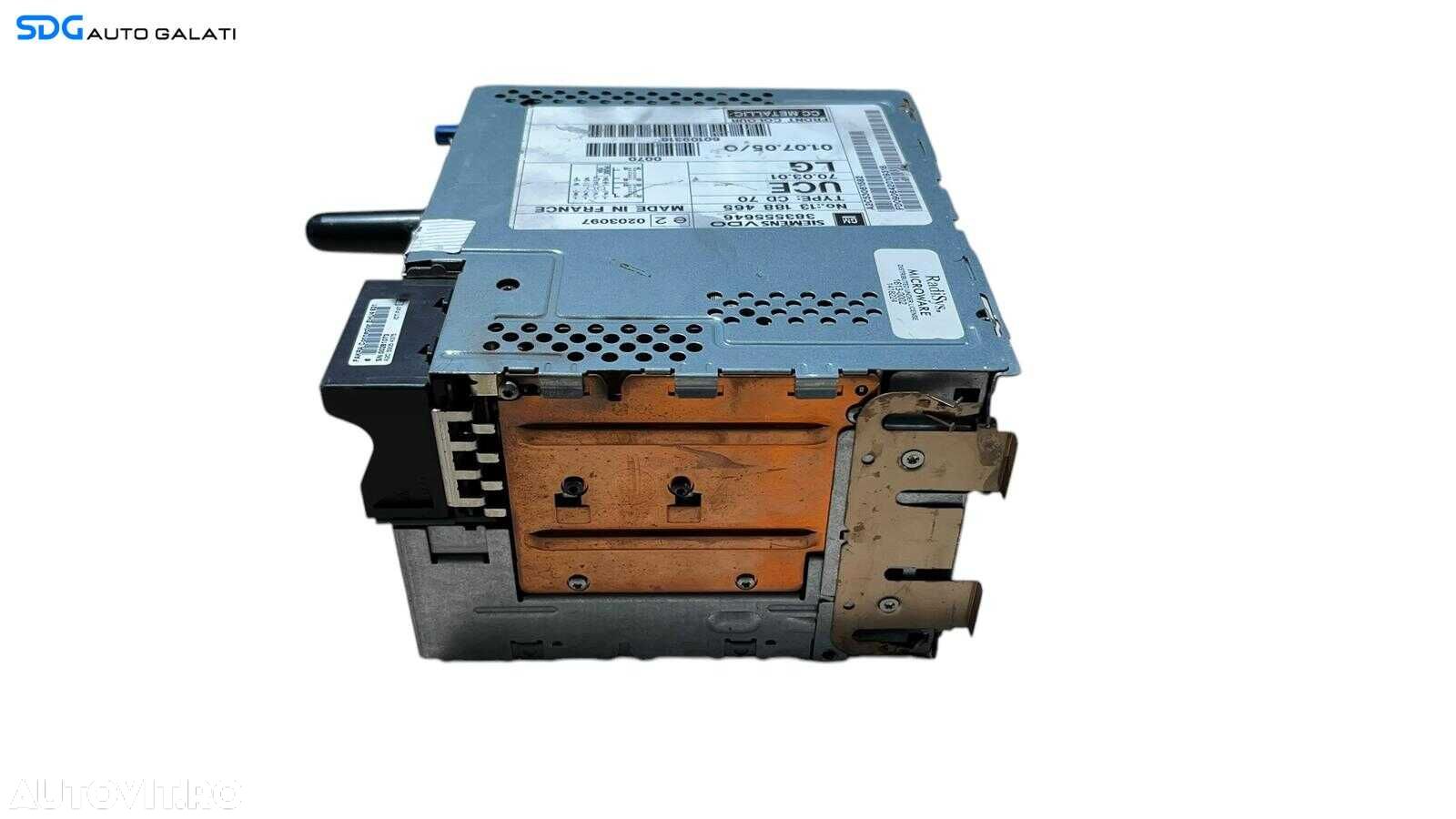Unitate Radio CD Player CD70 Navi Navigatie Opel Astra H 2004 - 2010 Cod 13188465 (Nu are Fata Radioului) [L5661] - 1
