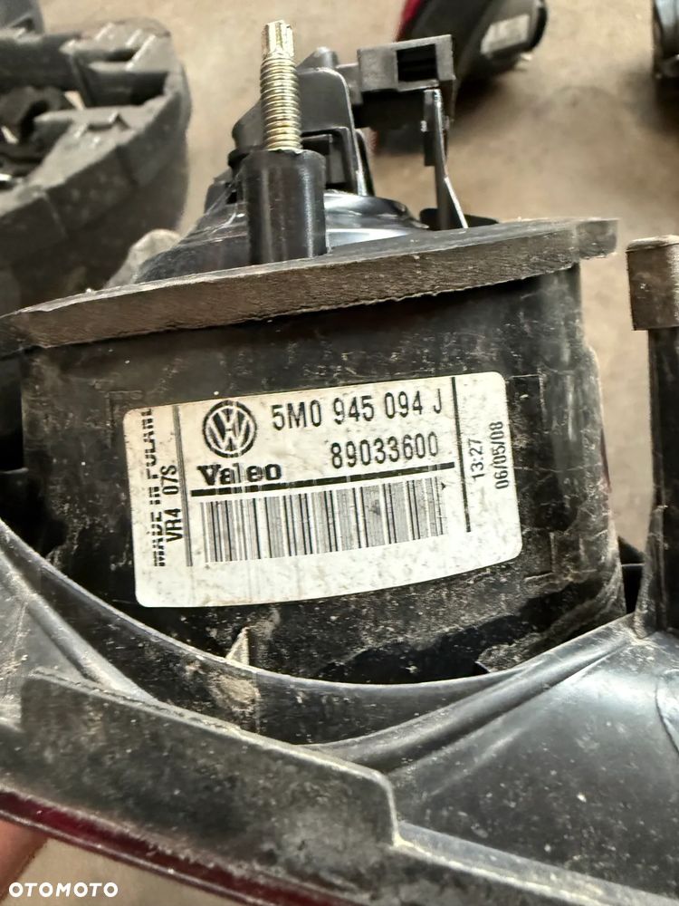 VW GOLF 5 V PLUS LAMPY TYŁ TYLNE KOMPLET PRAWA LEWA - 3