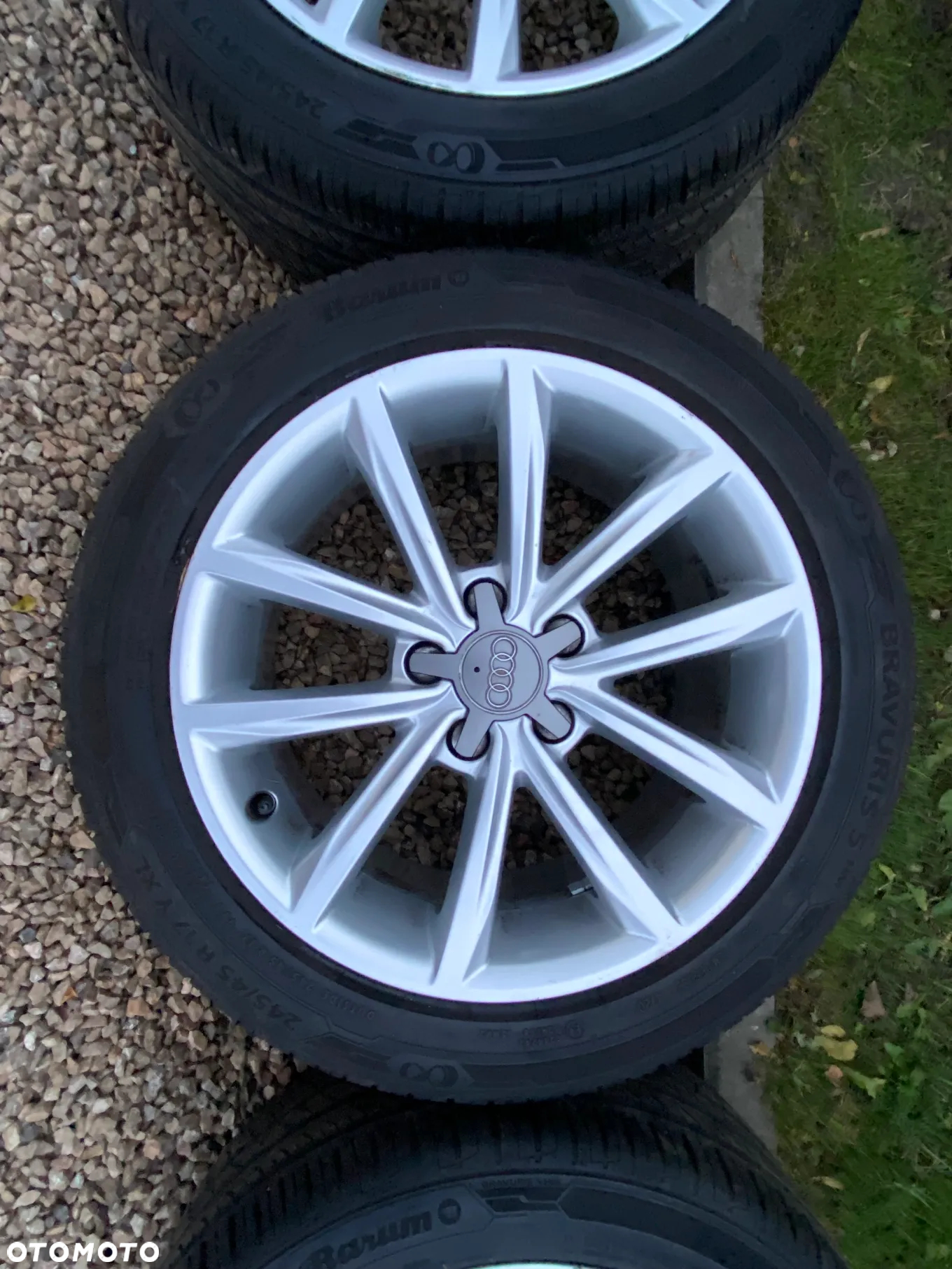 Audi TT Alufelgi z oponami Barum Bravuris 5 245/45/17 5X112 ET50 - 7