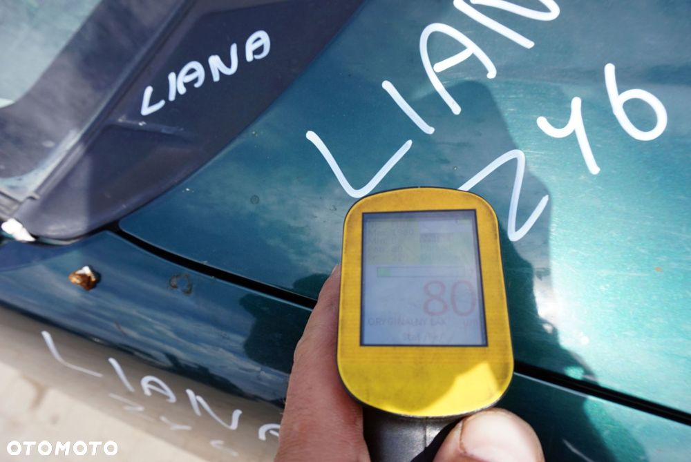 MASKA ZDERZAK BŁOTNIKI LAMPY LIANA  ZY6  SUZUKI 2001-2010 ZIELONY PRZÓD KOMPLETNY - 24