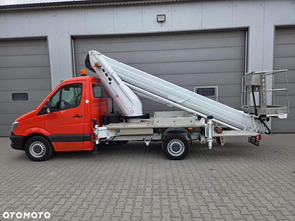 Mercedes-Benz Sprinter 313CDI - 27 m - Ruthmann TB 270.2 Podnośnik koszowy Zwyżka Wumag Palfinger GSR Multitel - 2