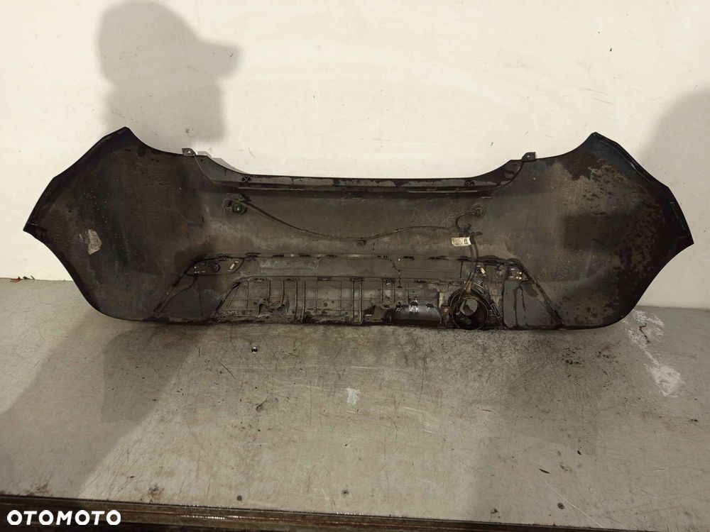 + ZDERZAK TYŁ TYLNY CHEVROLET SPARK 3 III M300 CZARNY PDC CZUJNIKI - 5