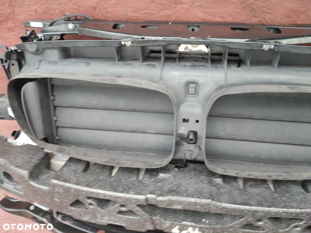 BMW F10 / F11 / F10N / F11N ORYGINALNY KOMPLETNY PAS PRZEDNI + WLOTY POWIETRZA / WZMOCNIENIE CZOŁOWE / BELKA ZDERZAKA / WIĄZKA LAMP O NR. 4 875 530 / 7 200 705 / 7 200 707 / 4 874 105 / 7 224 662 OEM - 11