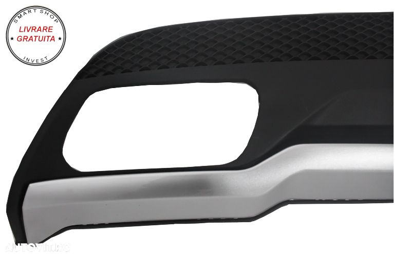 Difuzor Bara Spate cu Prelungiri Bara Fata MERCEDES A-Class W176 (2015-2018) A45 D- livrare gratuita - 7