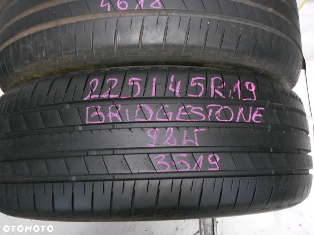 OPONY 225/45R19 BRIDGESTONE TURANZA T005A DOT 3519 /  4618 7.5MM - 3