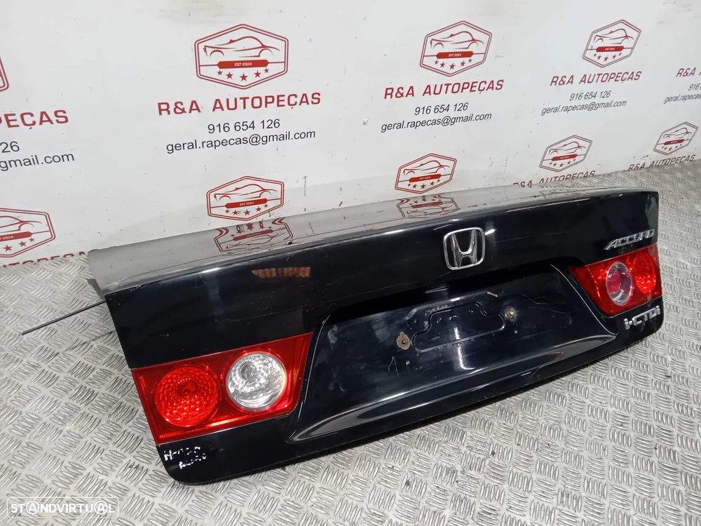 Tampa Porta de Mala Honda Accord 7 VII Carro Original - 3