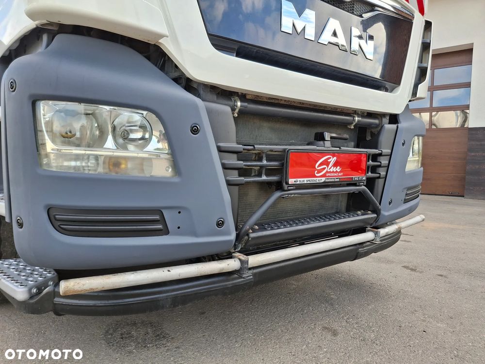 MAN TGS 18.320 Zamiatarka BUCHER OptiFant 8000 2 Silniki Euro 6 Karcher Listwy Wysokiego Ciśnienia Szczotki L/R EUnited PM10 Mycie Jezdni Ulicy Dodatkowy Zbiornik Wodny - 13