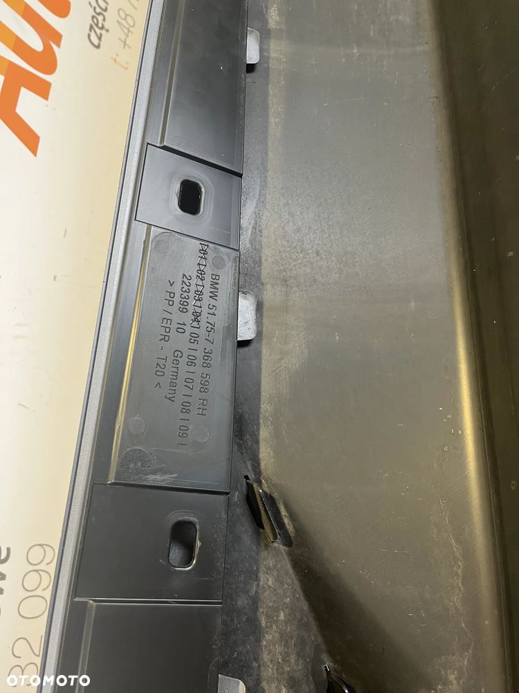 BMW I3  2018r LISTWA PROGOWA LEWA /PRAWA  7368597,7368598 - 5