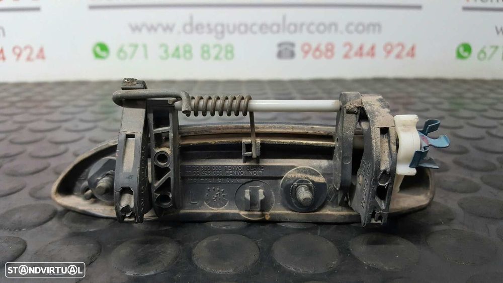 PUXADOR EXTERIOR FRENTE DIREITO RENAULT MEGANE I BERLINA HATCHBACK (BA0) 1.9 D A... - 3