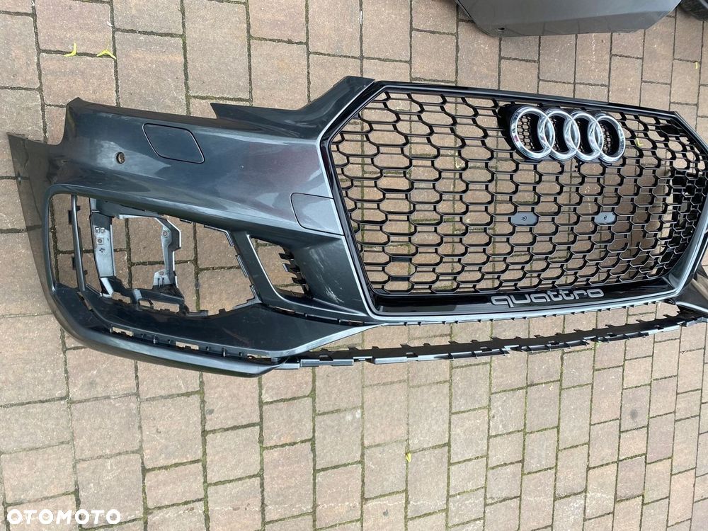 AUDI RS4 A4 B9 8W0 ZDERZAK LZ7S CARBON ORG. - 1