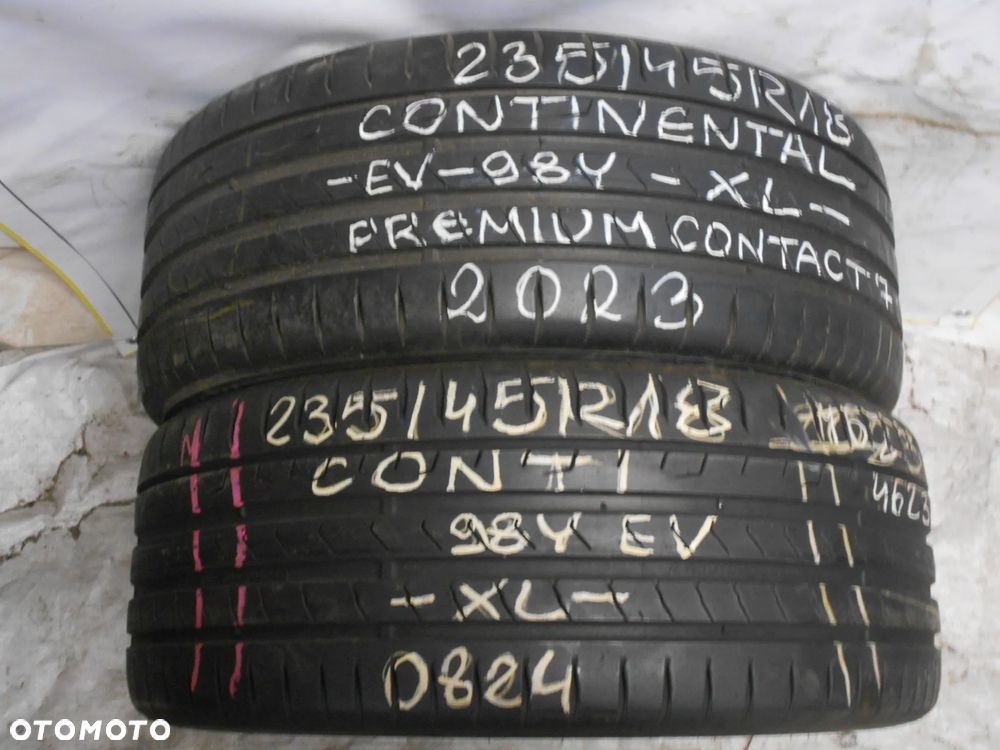 OPONY 235/45R18 CONTINENTAL PREMIUM CONTACT 7 EV XL DOT 0824 / 2023 6.6MM - 1