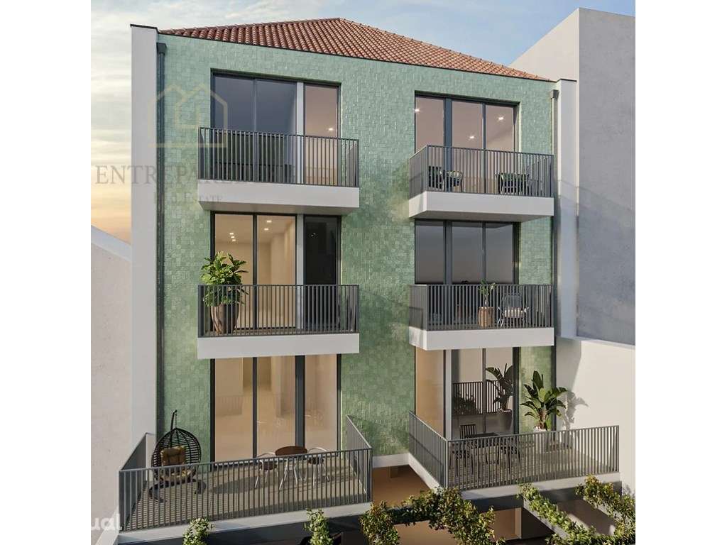Apartamento T0 em construção, para comprar junto ao Jardim do Morro... - Grande imagem: 2/5