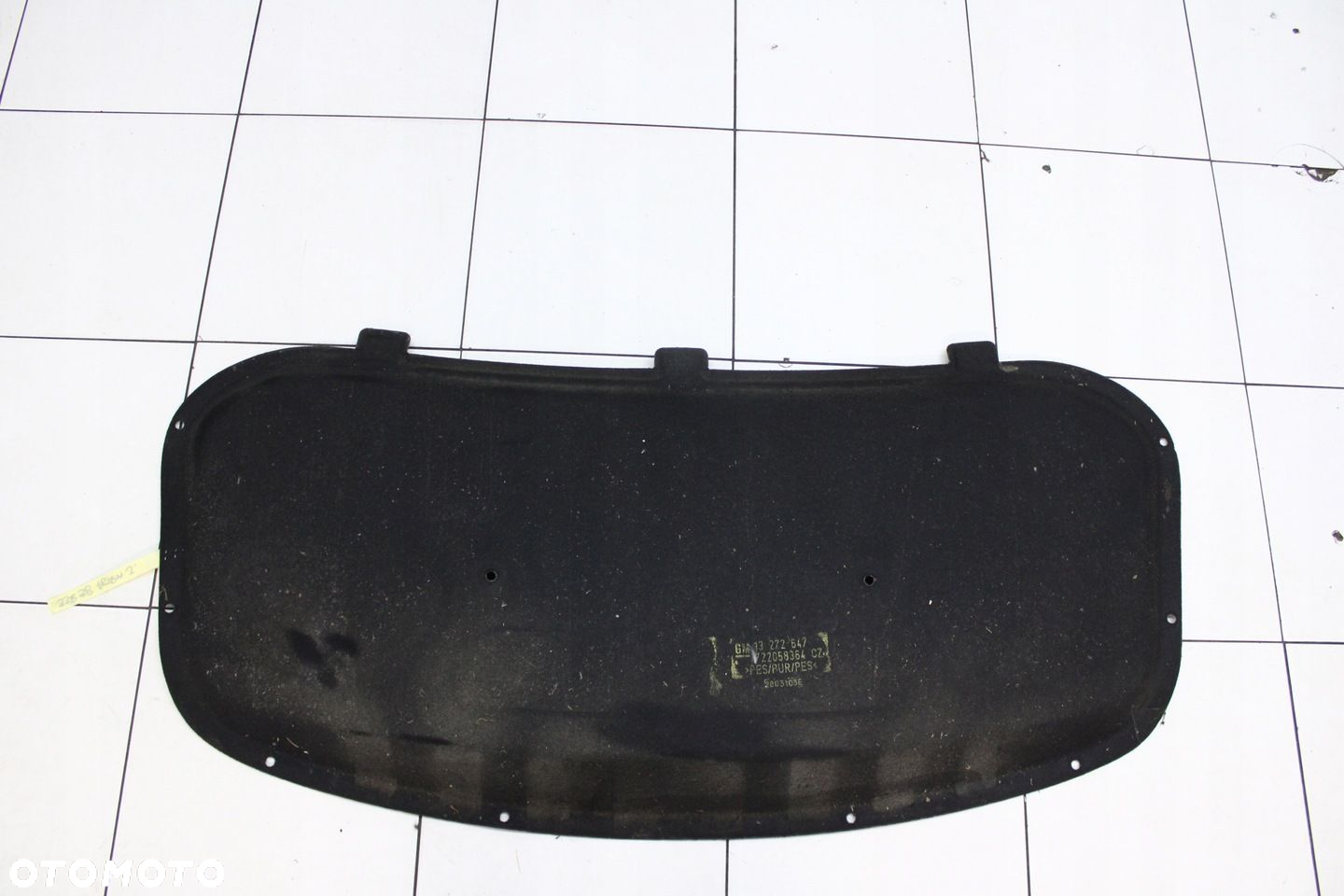OPEL ASTRA J 09R- WYGŁUSZENIE WYCISZENIE PODBITKA MASKI  SPINKI - 2