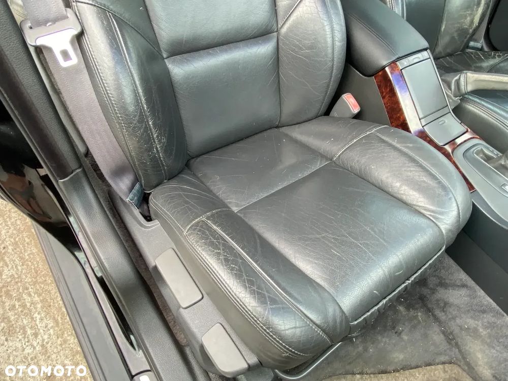 VOLVO S80 I Fotele skórzane fotel kanapa skóra elektryczne czarne - 6