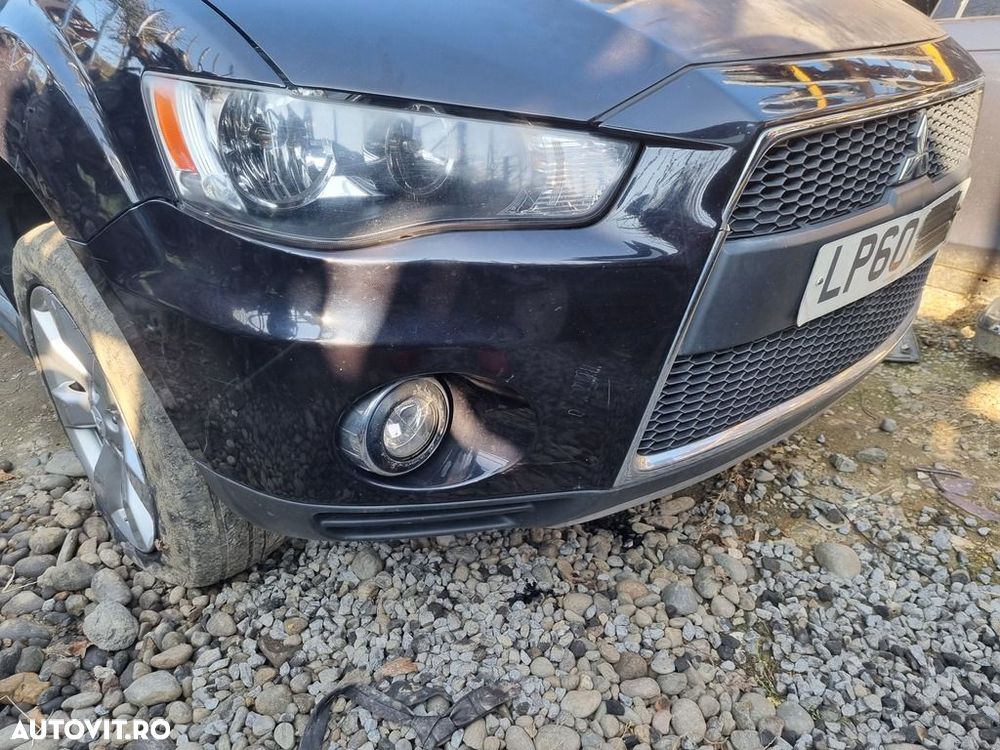 Bara fata Mitsubishi Outlander Facelift 2009 - 2012 Amethyst Black Pearl X42 (1369) ... - 2