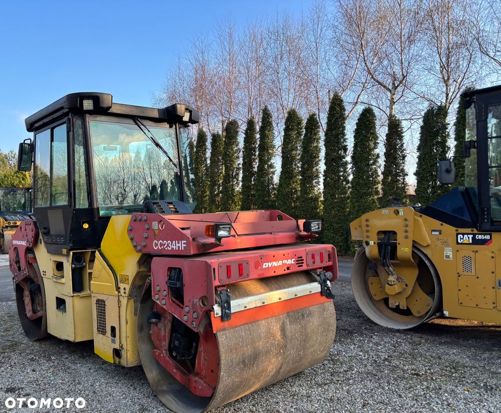 Dynapac CC234HF 2012R WAGA 9TON , STAL STAL B. DZIELONE, kierownica,obcinarka - 2