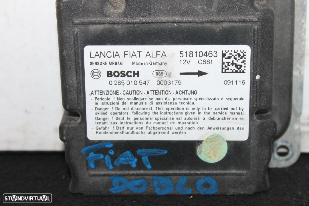 Centralina de Airbag Fiat Doblo - 2
