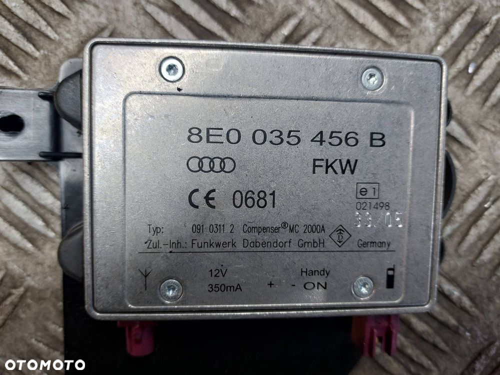 WZMACNIACZ MODUŁ ANTENY AUDI A6 C6 8E0035456B - 2