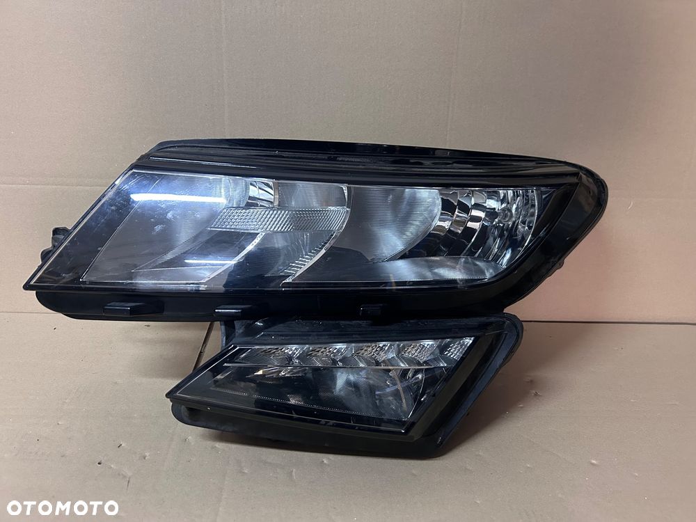 LAMPA LEWA SKODA KODIAQ 566 ZWYKŁA H7 17-24 PRZÓD PRZEDNIA